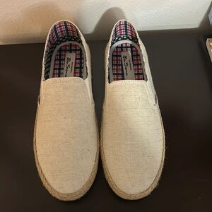 Ben Sherman Jenson Heel Slip on NT 15 Natural Cotton width Medium men 8